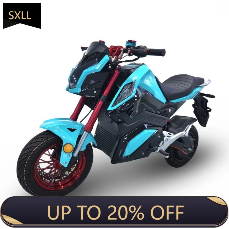 

SXLL Z6 Electric Motorcycle 2000W Motor 70km/h 60v Lead Acid Battery SKD Adult Electric Scooter