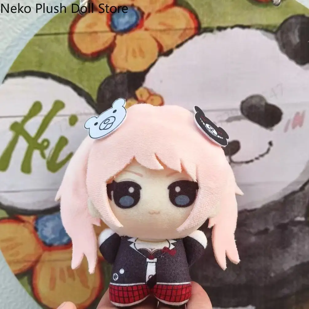 Junko Enoshima Anime Pluszowa Lalka Body Przebieranki Ubrania Pluszaki Wypchane Zabawki Figurki Prezent Halloween Cosplay Halloween 10cm