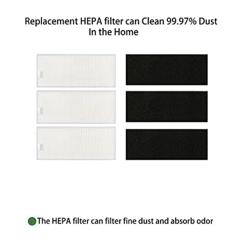 Suku cadang pengganti Aksesori vakum robotik Yeedi K650