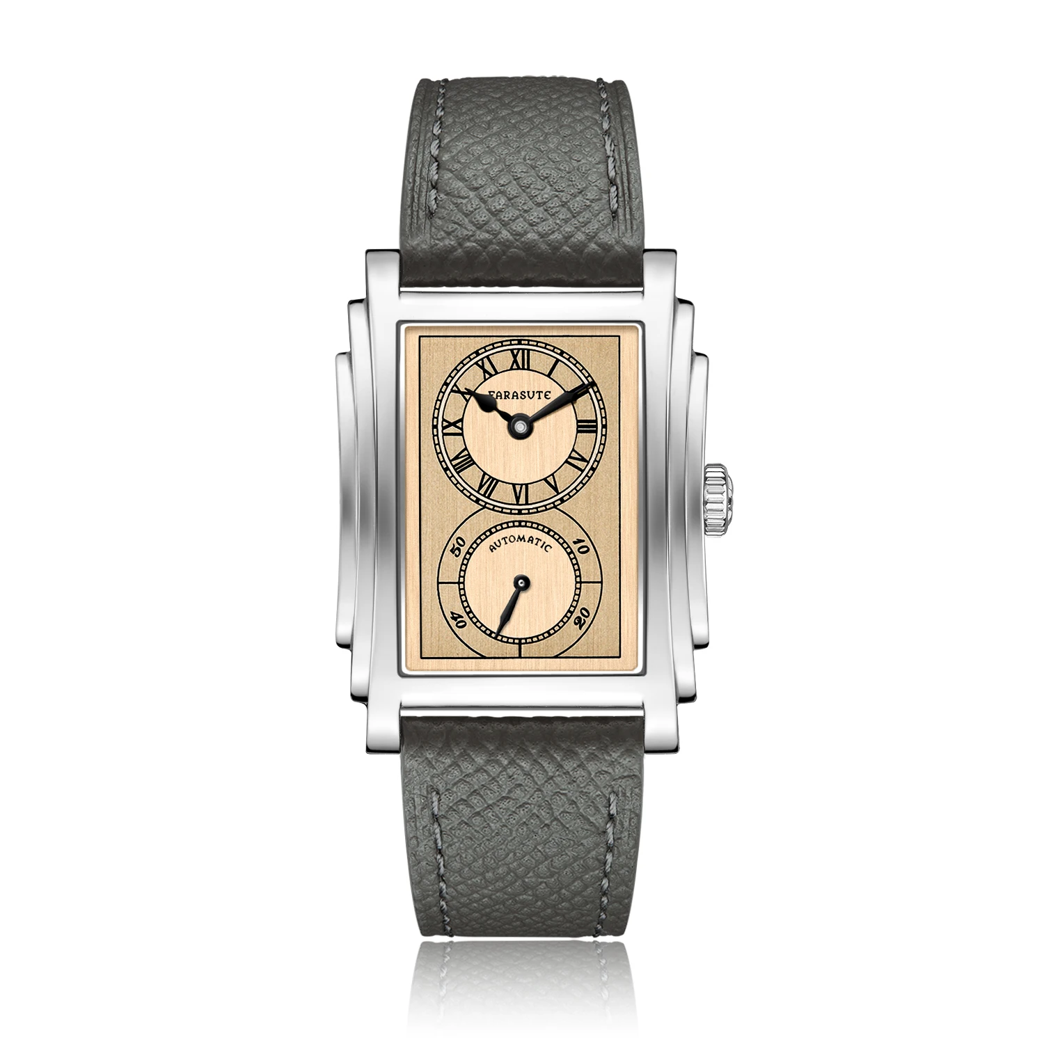 FARASUTE Luxe Volautomatische Mechanische Mannen Horloge Seagull Sport Saffier Rvs Arts Horloge reloj hombre ﻿