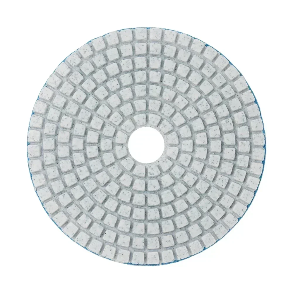 4 In 100mm Diamond Polishing Pads Kit/set Wet Dry For Granite Stone Concrete Marble Polishing Use Grinding Discs Part