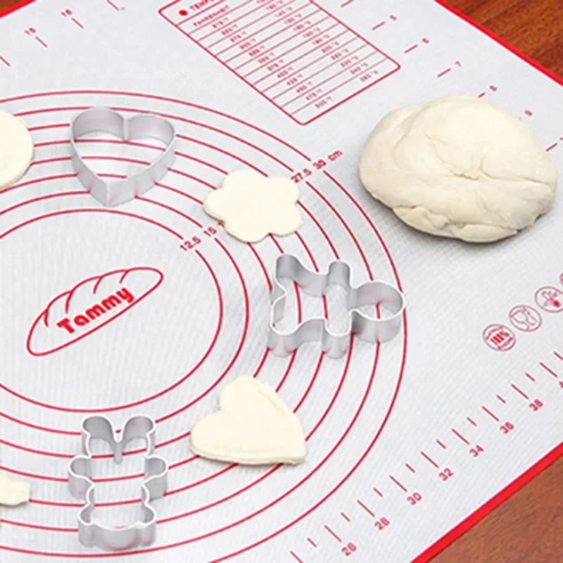 Silicone Baking Mat  Scale Rolling Dough Pad Kneading Dough Mat Non Stick Pastry Oven Liner Bakeware 60*40/40*30cm