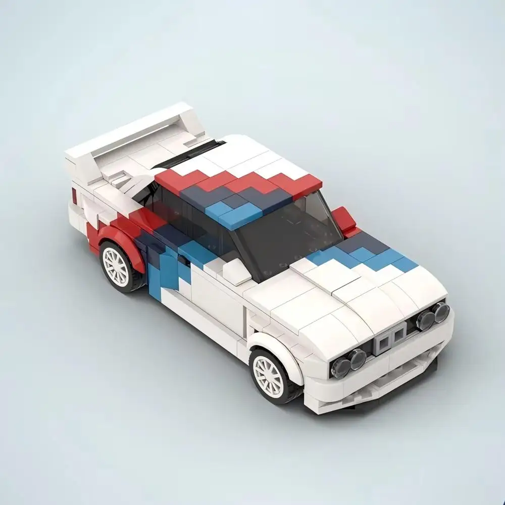 

НОВЫЙ MOC-53544 Скоростной ​ ​ Серия Technology M3 E30: Модель спортивного автомобиля, конструктор для сборки, гоночная машина, развивающая игрушка для детей, подарок