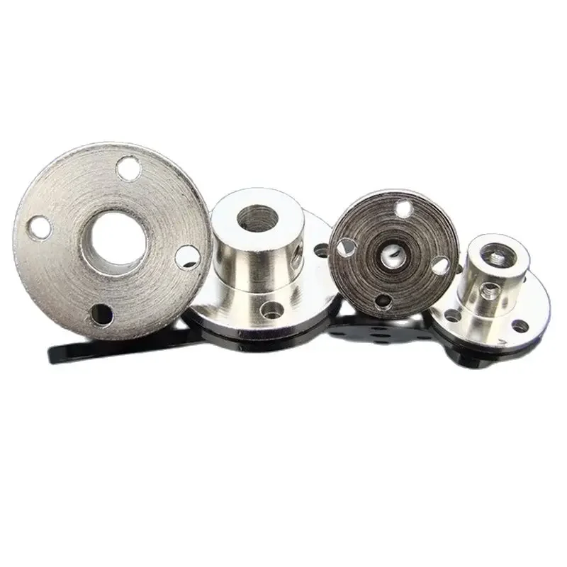 3/3.17/4/5/6/7/8/10/11/12/14mmmm Rigid Flange Coupling Motor Guide Shaft Coupler Motor Connector Shaft AxisBearing Fitting ланец