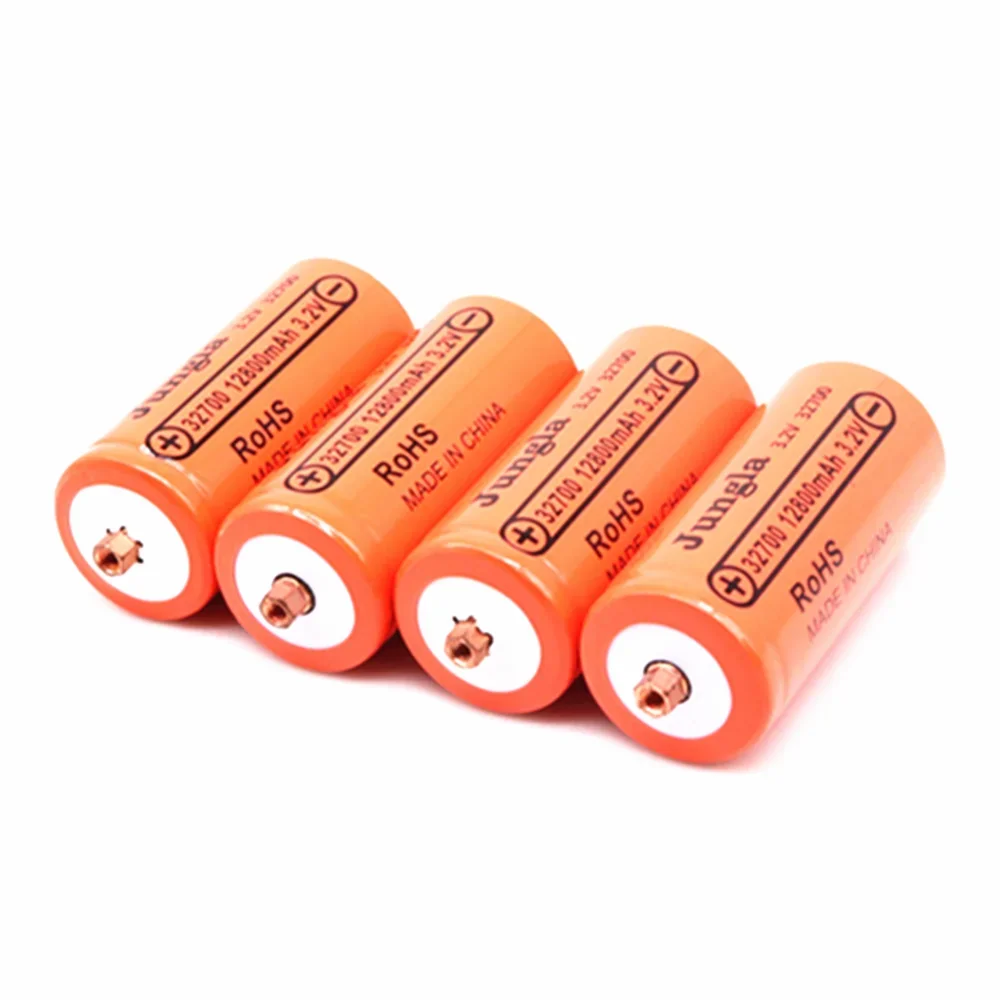 Original Brand 32700 3.2V 12.8Ah  Lifepo4 Rechargeable Battery Professional Lithium Iron Phosphate Power Battery with Screw