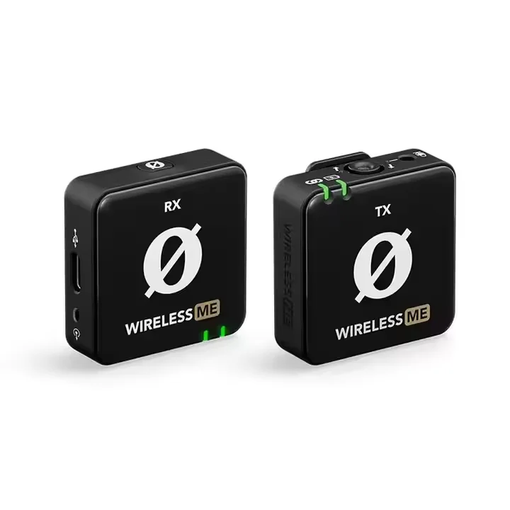 Wireless ME Compact Lapel Microphone for Cameras Phones Live Streaming-Musical Instrument Accessory
