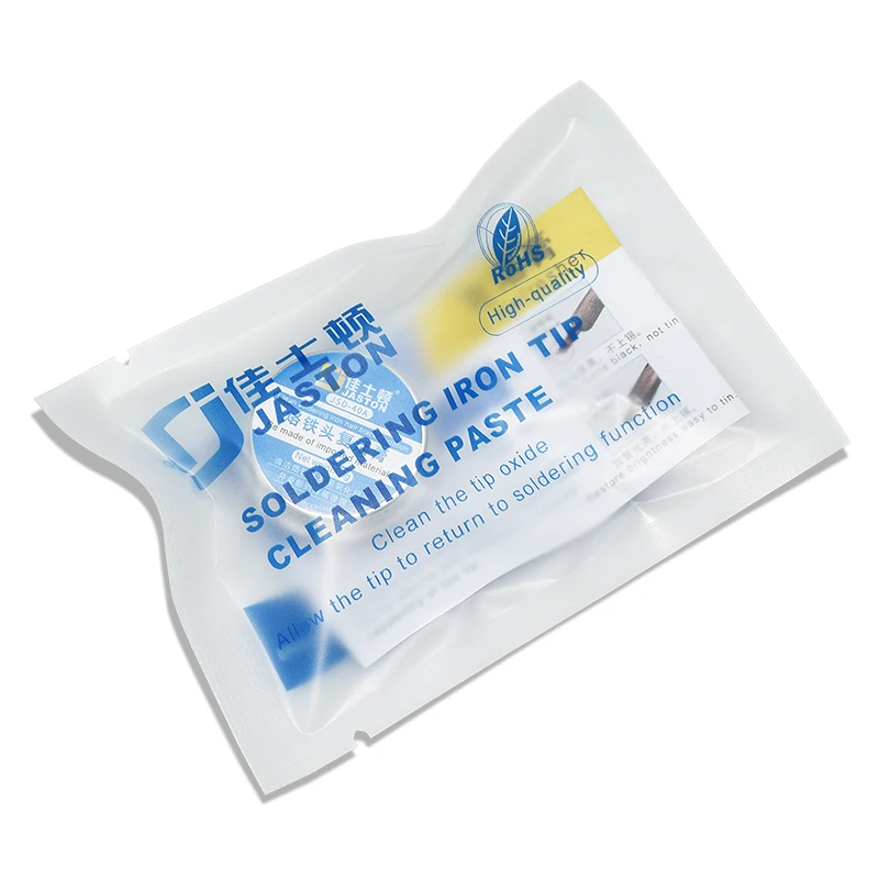 Non-stick Tin Solder Cream Clean Paste Oxide Solder Iron Tip Refresh Tinner Activator JSD-40A Soldering Iron Tip Refresher
