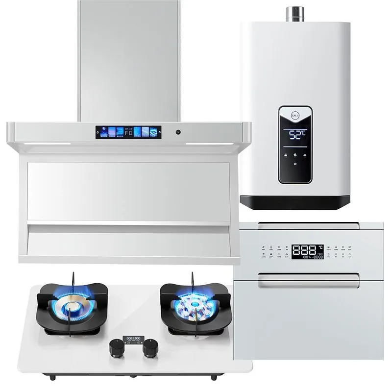 

Frequency conversion range hood Household kitchen Large suction range hood Gas stove
