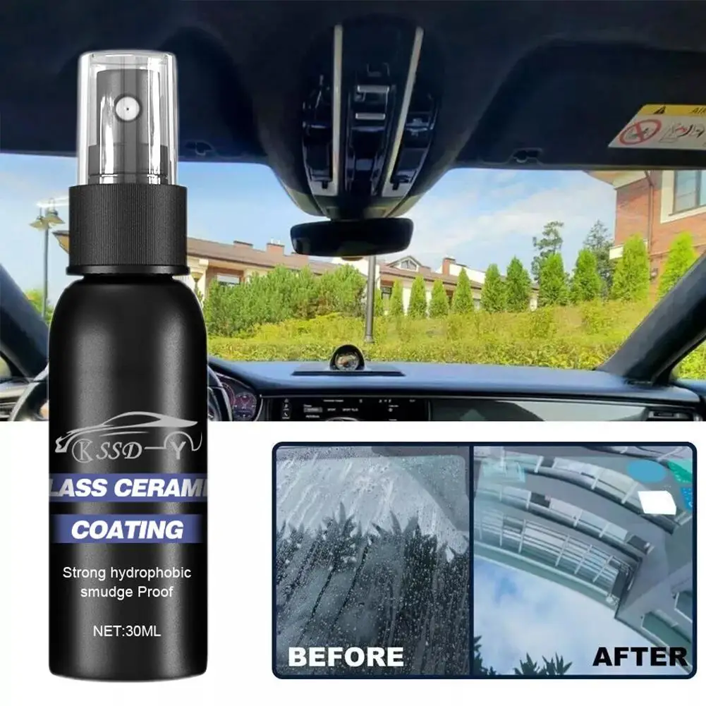 1/3pcs Water Repellent Spray Anti Rain Coating For Car Glass Window Waterproof Rainproof Nano Hydrophobic Antifogging Agent N3Q6