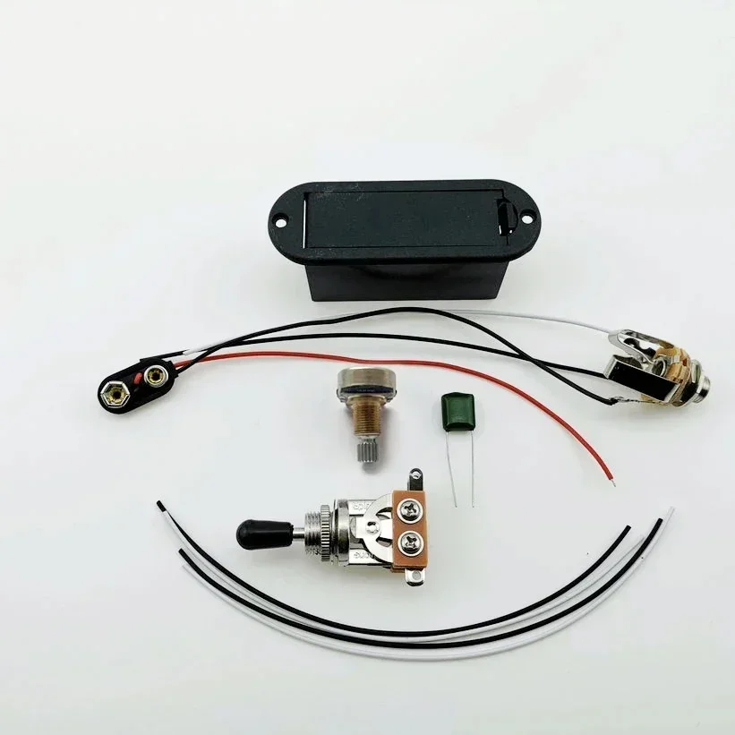 

Electric Guitar Humbucker Pickups Neck And Bridge Active 9V Battery Power Supply in Stock for Guitarists