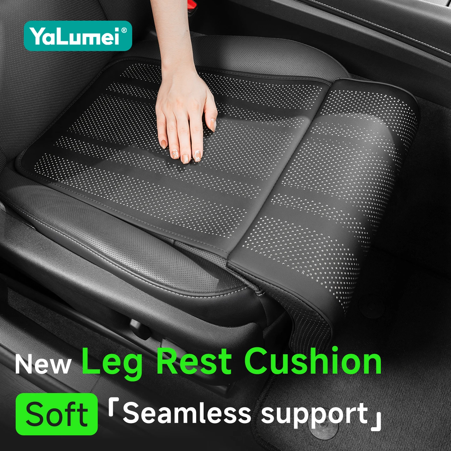 Para Tesla Model 3 Y S X New Y Juniper soporte de pierna extensión cubierta de asiento extensor de espuma viscoelástica cojín accesorios de Interior de coche