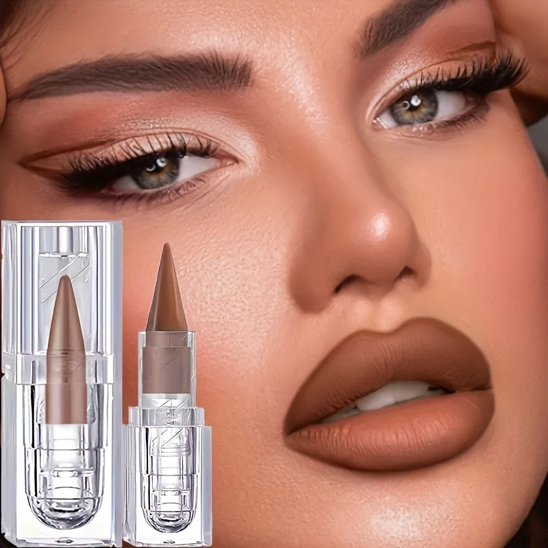 Rossetto opaco con penna per labbra e rossetto nudo a 5 colori, tonalità bacche antiaderenti impermeabili e di lunga durata per tutti i tipi di pelle