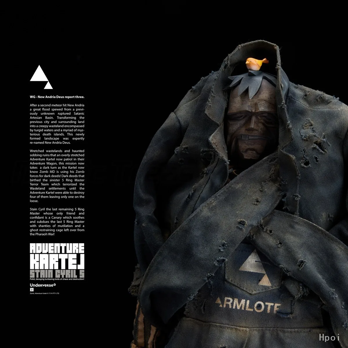 【MT】Underverse Adventure Kartel RING MASTER STAIN CYRIL 1/6 Action Figure Toy