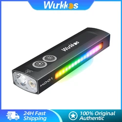 充電式LED懐中電灯,Wurkkos-HD01ルーメン,緑色光,白色光,RGB,屋外用磁気ランプ