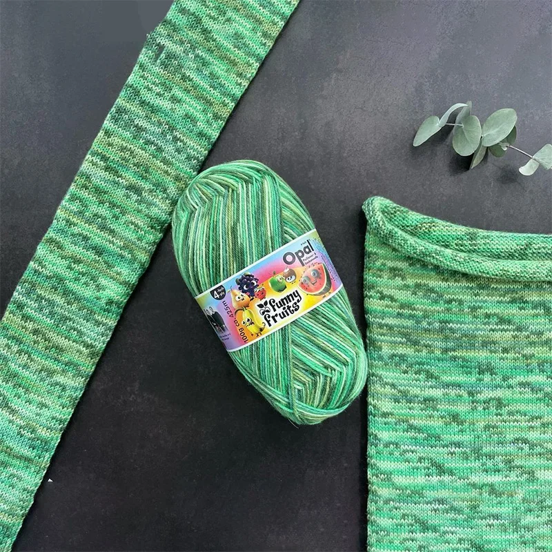 1*100g ball Opal Funny Fruits wool yarn 75% wool, 25% polyamide/ Nylon socks knitting yarn
