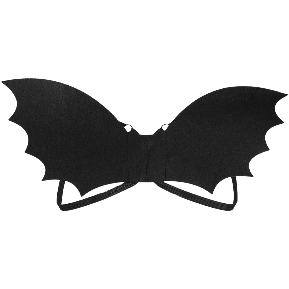 Vampire Wings Black Bat Wing Cape Cloak Costume For Kids Child Boys Girls Vampire Dress Up Party DIY Accessories Props Bat Wings