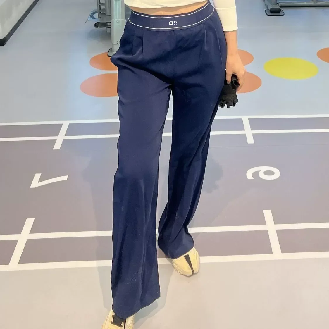 Women Wide Leg Pants High Waist Quick Dry Loose Comfortable Casual Sports Summer Streetwear