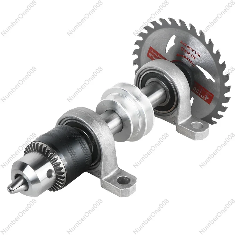 

Grinding Spindle Bearing Seat Cutting Spindle Collet Woodworking DIY Cutting Machine Spindle Bearing Seat Drill Chuck Set