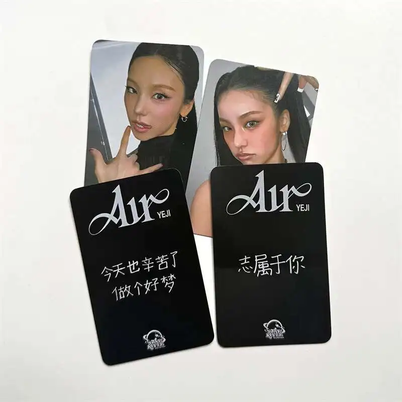 2 шт./компл. ITZY новый альбом LOMO Card YEJI Members Solo Single Collection Открытка AIR Photo Card STARRIVER поздравительная открытка подарок для девочки