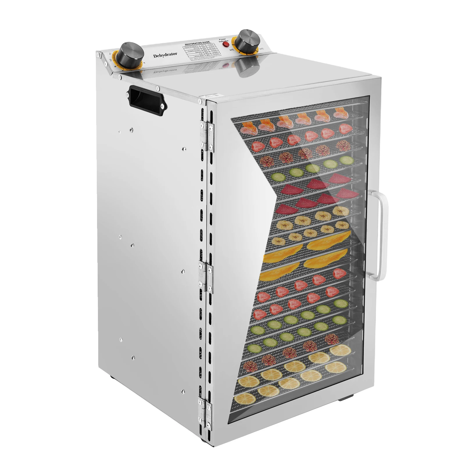 Food Dehydrator For Fruit 18 Trays Deshidratador De Alimentos Home Use 600W HOT!