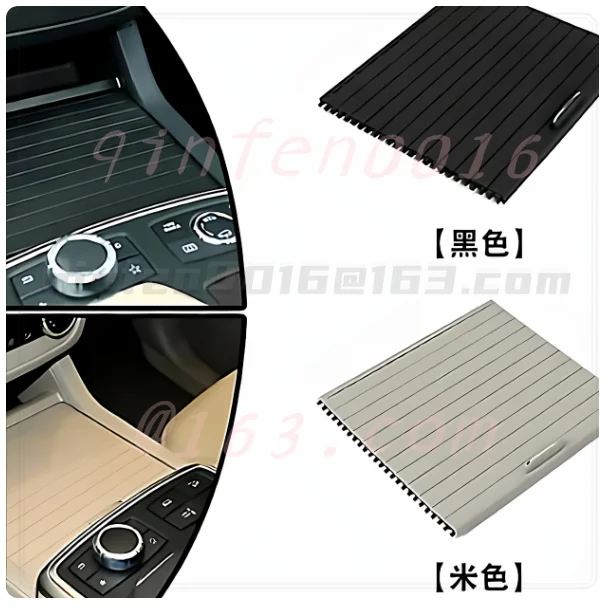 For Mercedes-benz ML W166 GL X166 Center Console Cup Holder Slide Roller Cover 1666805802 Replace Part