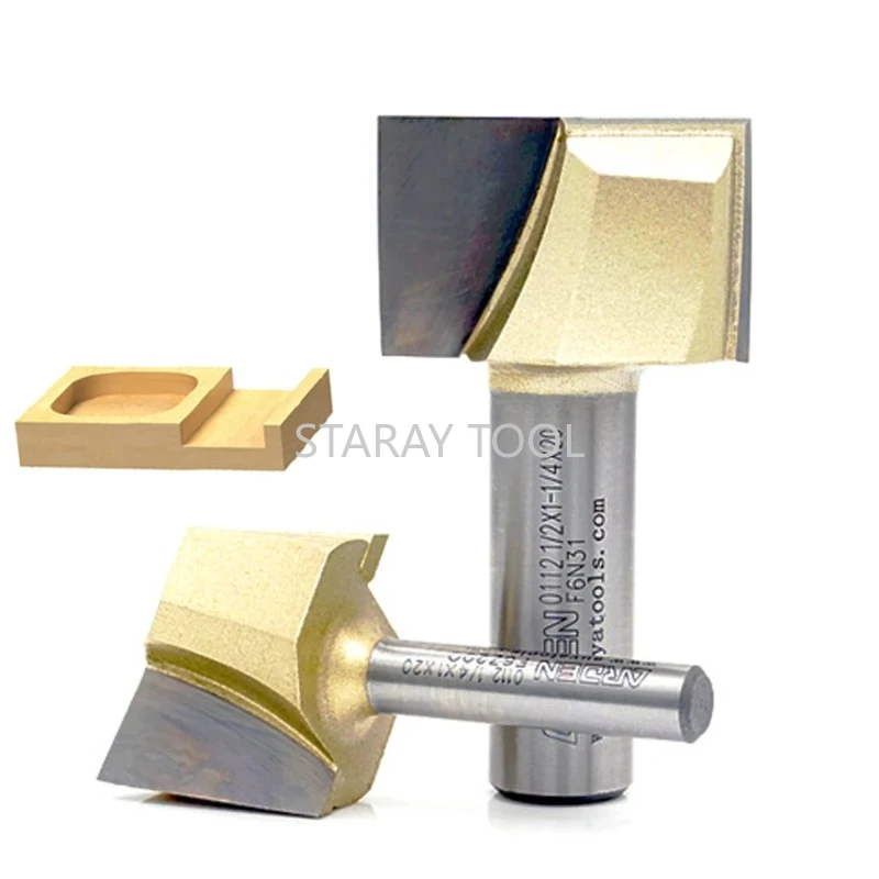 

2 Flutes Carbide Bottom Cleaning Router Bit Woodworking Flat Bottom Slotting Carving CNC Tool for Plywood MDF Solid Wood