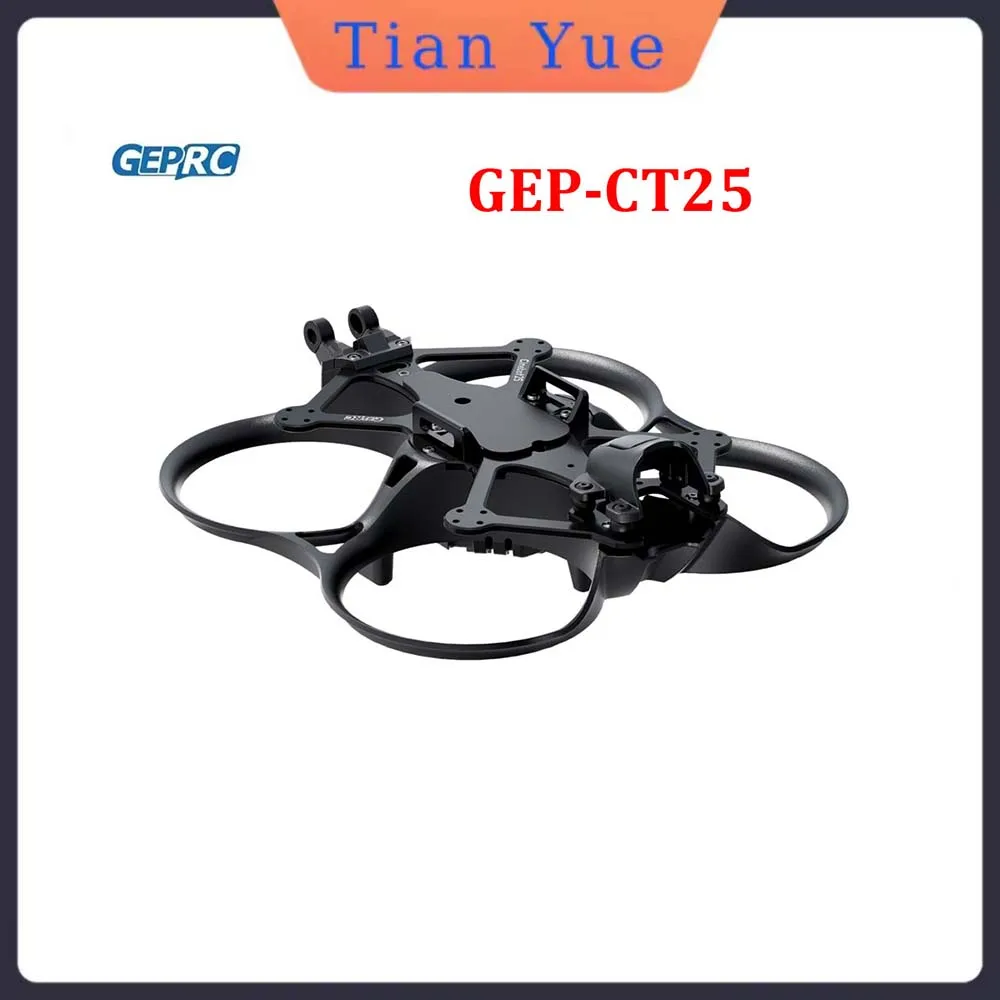 

EPRC GEP-CT25 Cinebot 25 Carbon Fiber Frame Kit 2.5inch 115mm Wheelbase for RC FPV Cinewhoop Quadcopter Drones Accessories