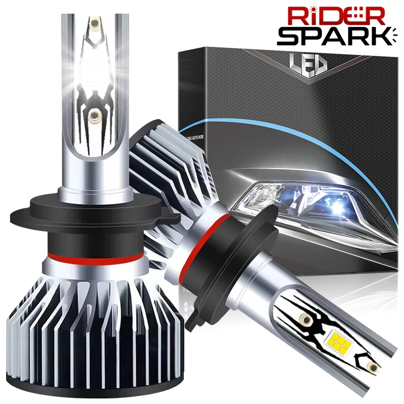 

H7 H4 Led Lamps H1 H8 H9 H11 9005 HB3 9006 HB4 9012 HIR2 LED Car Headlights CANBUS 5570 CSP Plug And Play Fog Lights 6000K 12V