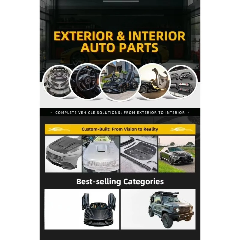 New 3 Door 5 Door Body Kits 4x4 Wide G63 Body Kits    Y002