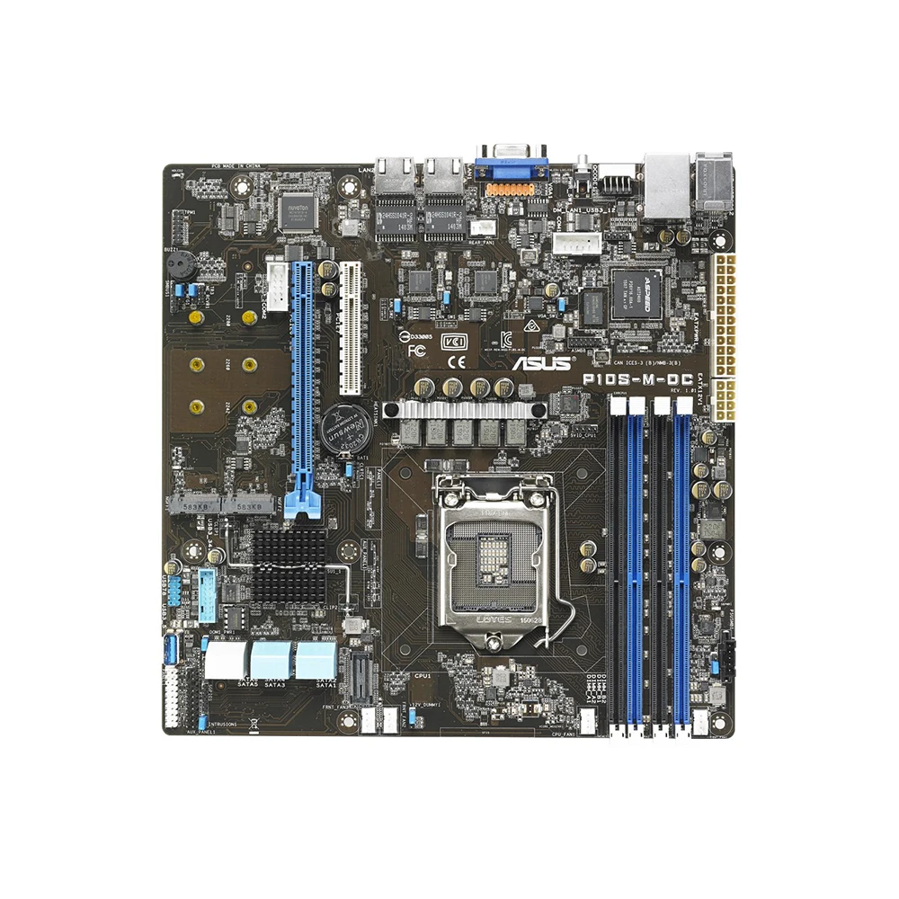 ﻿ ASUS P10S-M-DC Motherboard LGA1151 Intel C232 Chipset support  E3-1200 v6 E3-1200 v5 cpu DDR4 16GB USB 3.1 U ATX 2xM.2