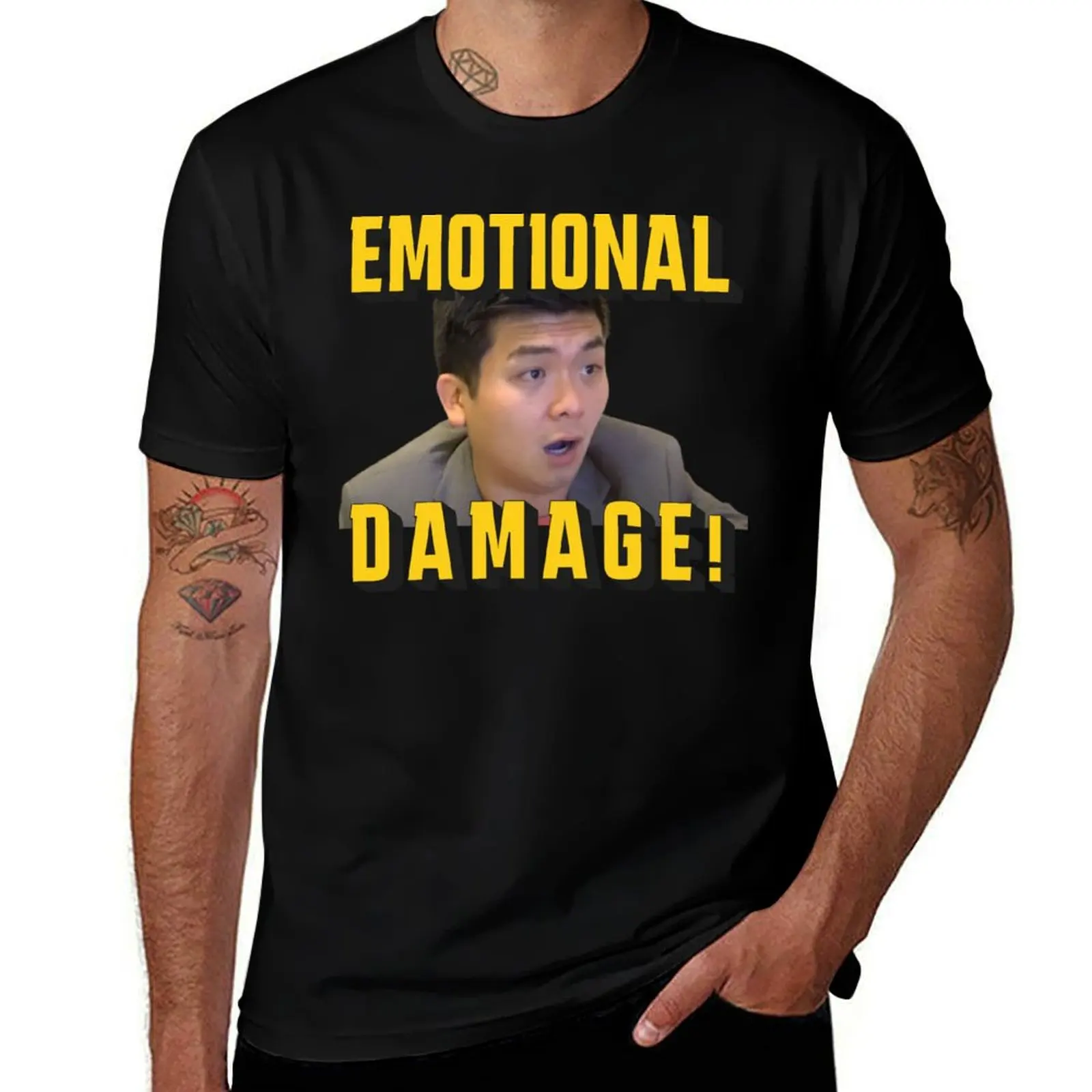 Emotional damage! T-Shirt Plus Size All Match Tee Shirt