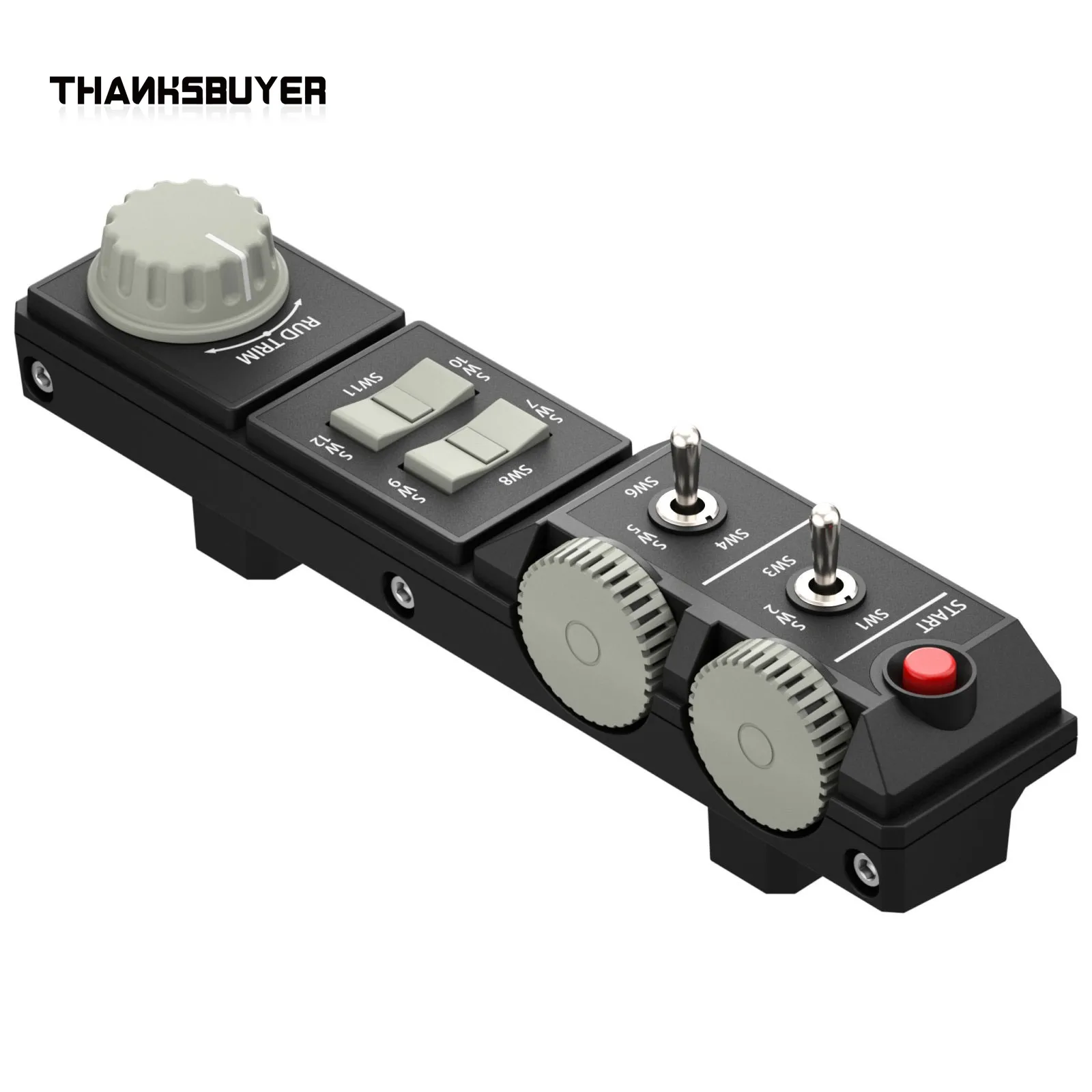 WINCTRL URSA MINOR Combat Throttle Modular Expansion Panel Flight Simulator Accessory For Flight Sim Game