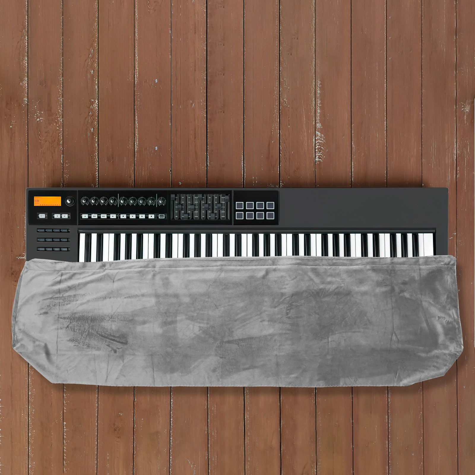 

Cover 88 Keys Dust Protector Digital Electric Keyboard Flannel Grand Piano Key Cover Durable Soft Cloth Piano for Women