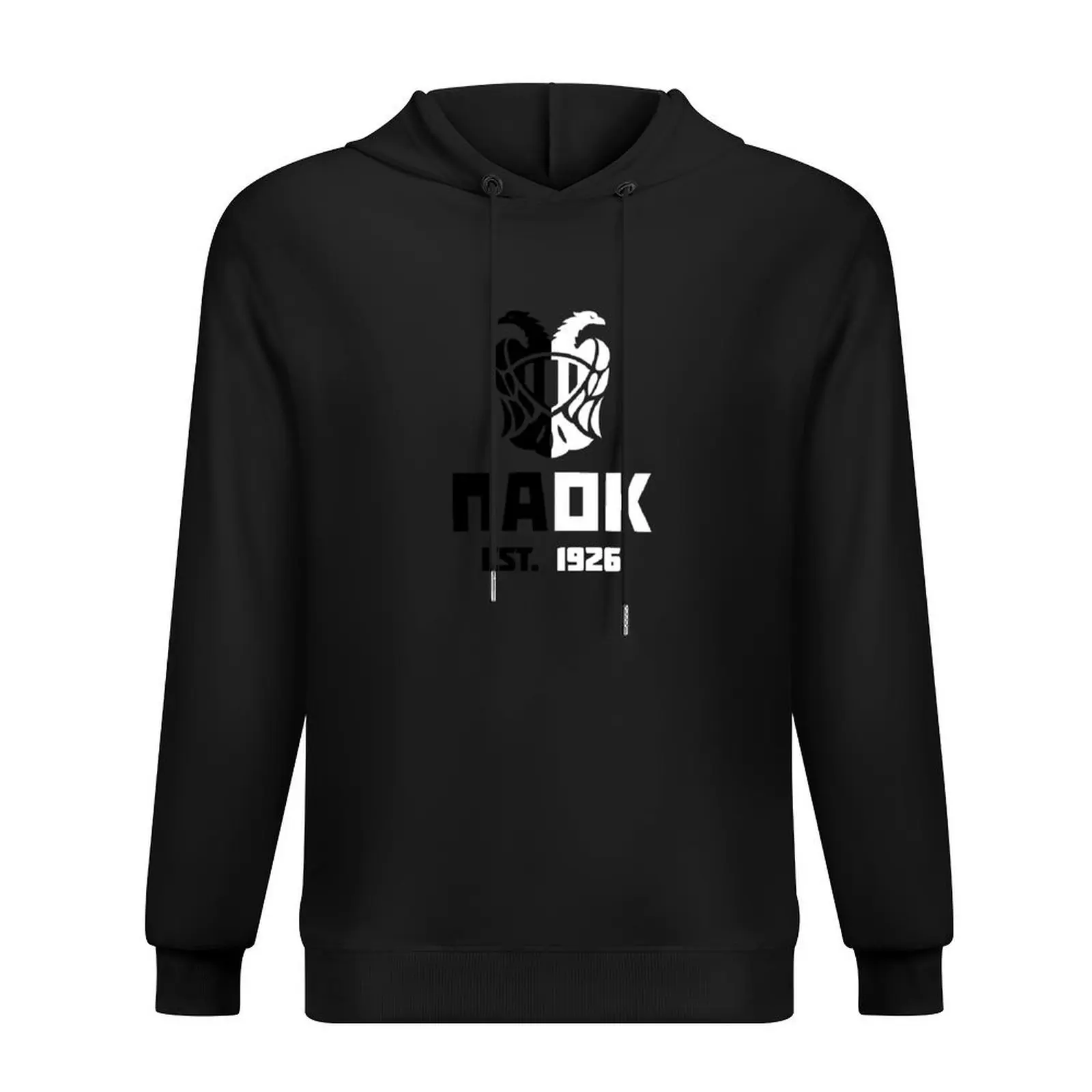 

PAOK Black & White Hoodie mens clothes graphic t shirts men men wear aesthetic clothing new in hoodies