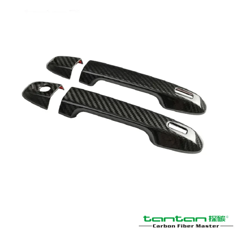 

ТантанУглеродный зонд, совместимый с Toyota86Exterior Handle Shell, сухой карбон, настоящее углеродное волокно, внутренний и внешний автомобиль Modifica