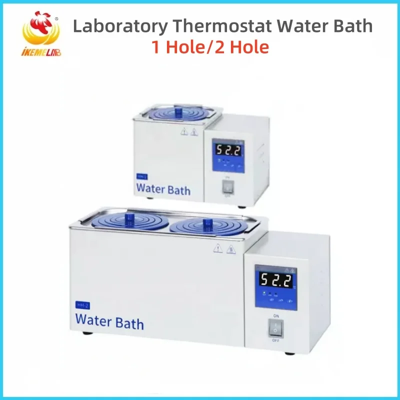 

IKEME HH-2 laboratory Thermostat Water Bath Digital Water Bath Boiler Heating Constant Temperature Tank Double Well Capacity6.5L