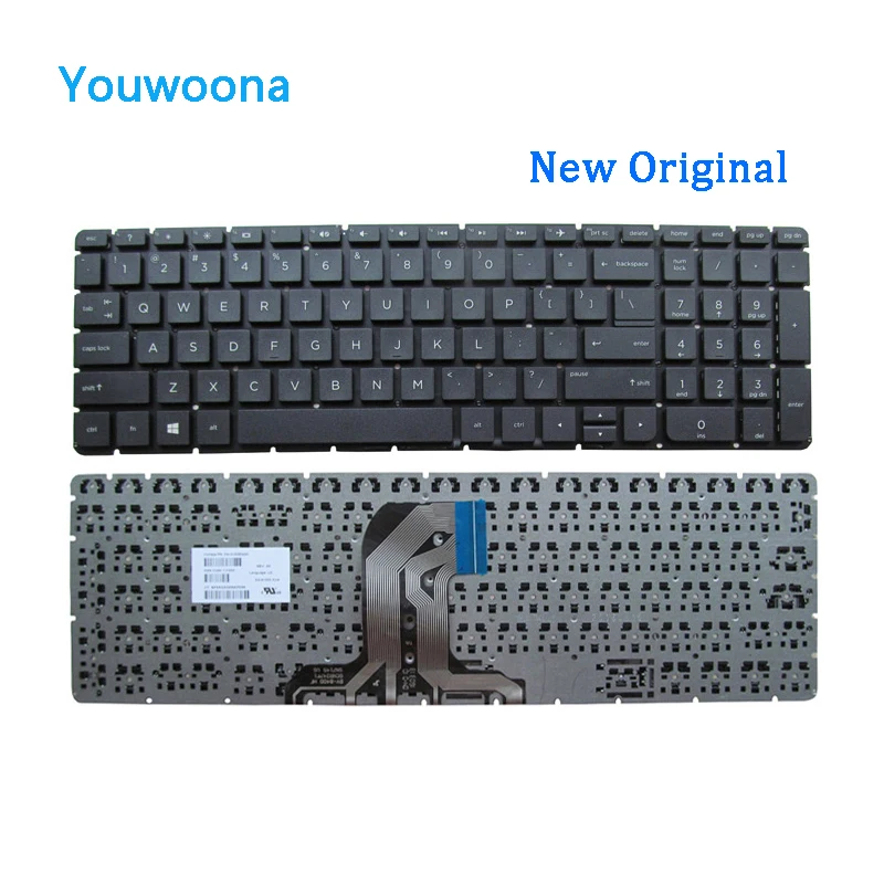 New Original Laptop Keyboard For HP TPN-C125 TPN-C126 250 G4 255 256 G4 15-AC 15-AY 15-AF 15Q-AJ 15-BA 15-BA102