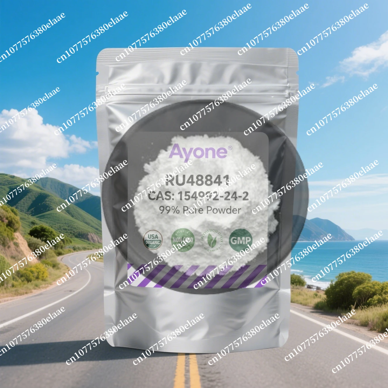 

Household Products Soap Making/Spices 99% RU58841 Powder PSK3841 HMR3841Helps Hair Grow Prevent Hair Loss,50g-1000gFree Shipping