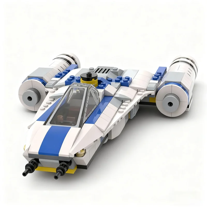 415pcs MOC Captain Rex S Y Wing Starfighter Star Battle Model Building Toys Blocks Construction Festival Gift Idea Education view 2