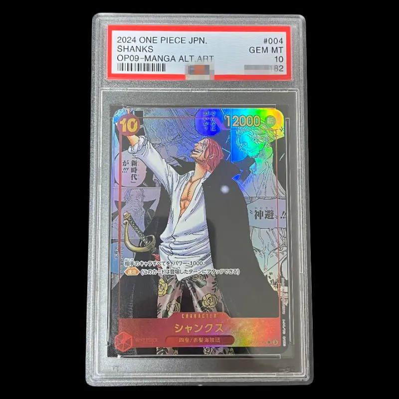 One Piece Card Monkey D. Luffy Sogeking Sabo Shanks Roger Gold Nami Grade 10 Collection Card Toy Gift