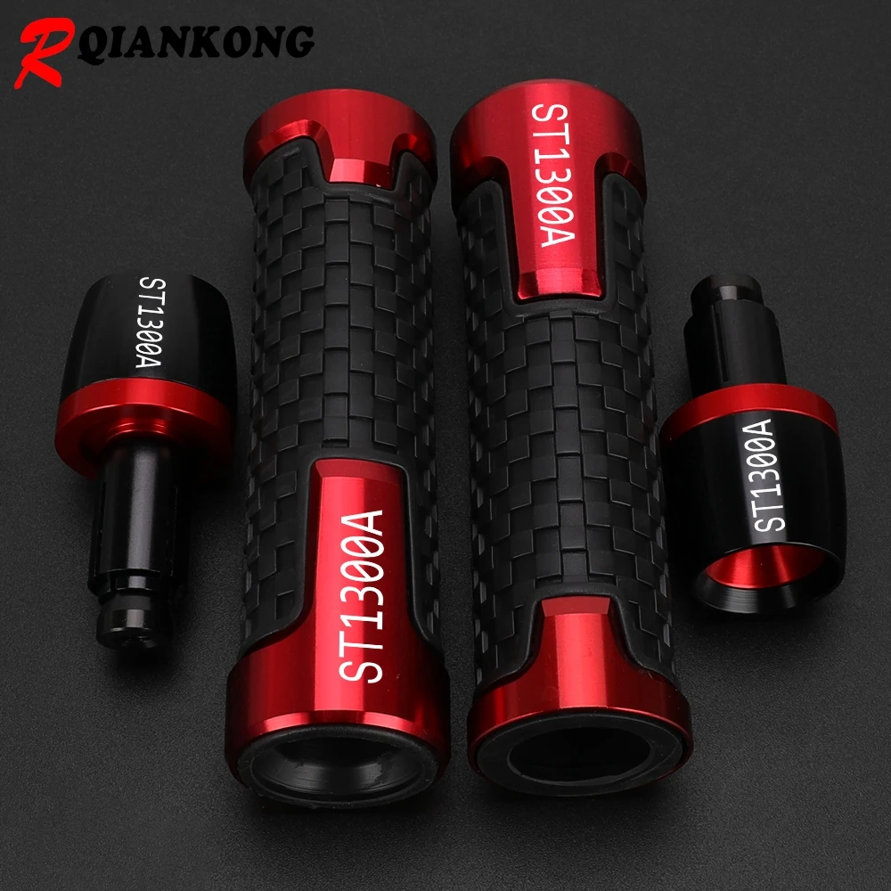 

For Honda ST1300A ST 1300A ST1300/A 2003 2004 2005 2006 2007 Motorcycle Handlebar Grips Bar Ends Hand Grip Plug Slider End Caps