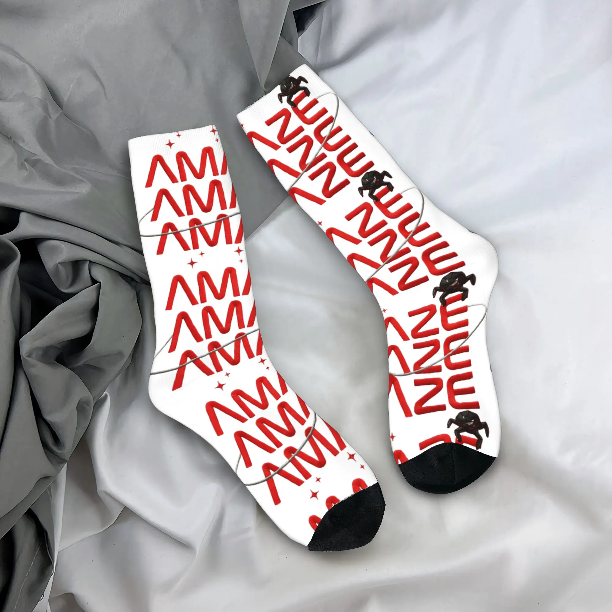 

Project Hail Mary Amaze Movie Socks Winter Stockings Kawaii Men's Warm Soft Socks Design Running Anti-Slip Socks