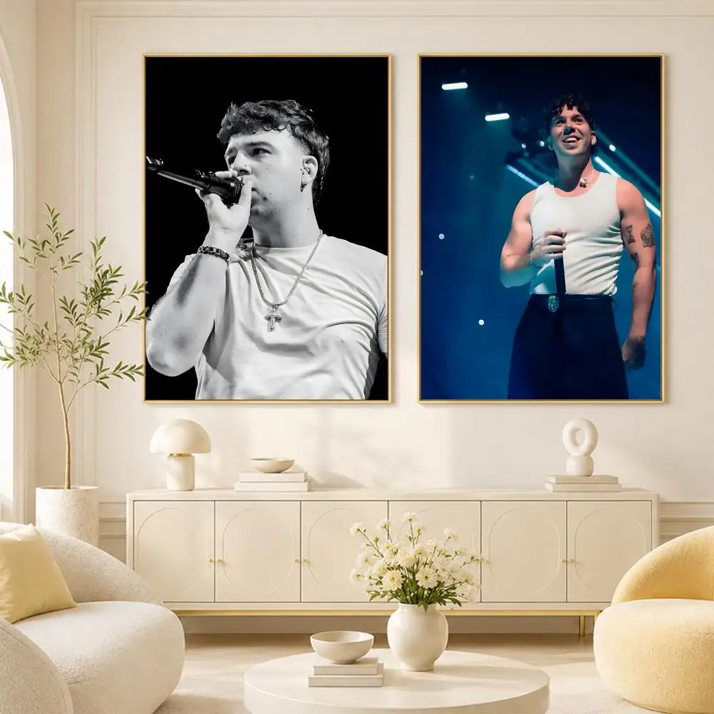 Nordic Rapper Quevedo Poster Room Home Decoration Interior Wall Art Printing Garage Posters Gift