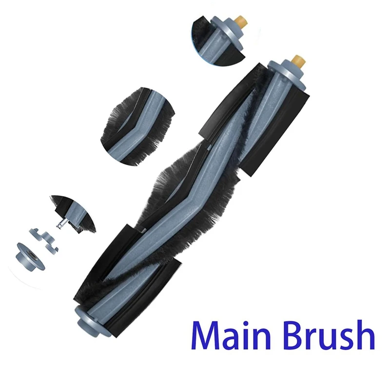 ชุดอุปกรณ์เสริมสำหรับ Ecovacs T10ทำความสะอาดแบบ robtic T10แผ่นกรอง HEPA ถุงกรองฝุ่น