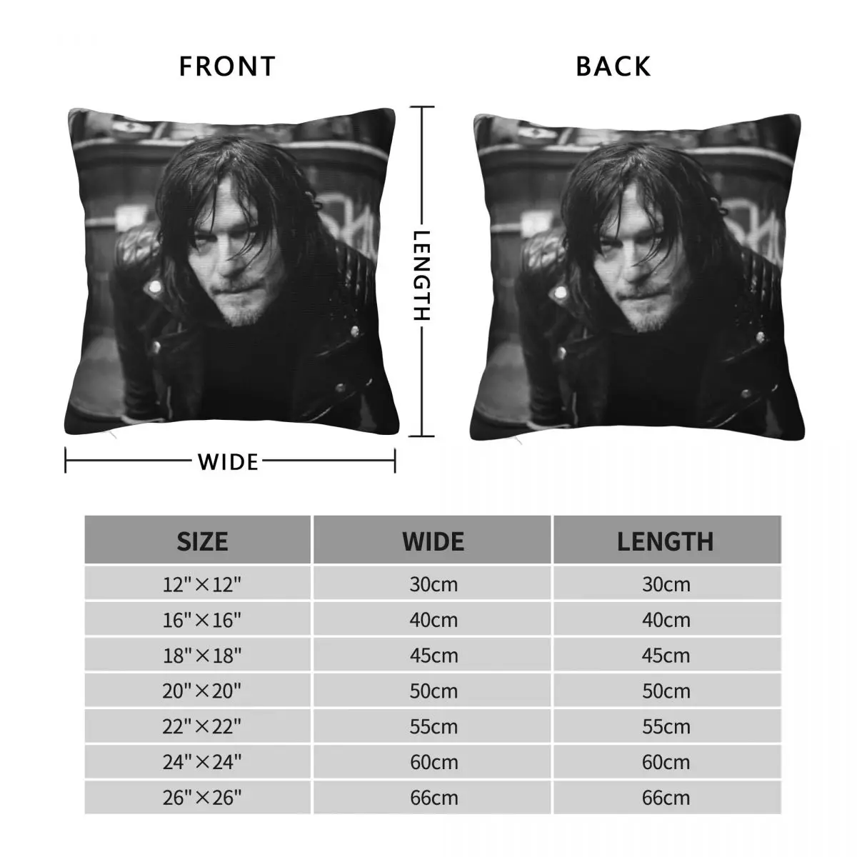 Norman Reedus A Pillow Case