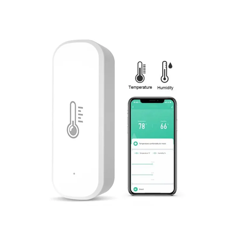 Полный многофункциональный граффити Smart Wifii датчик температуры и влажности портативный дом умный датчик связи прочный