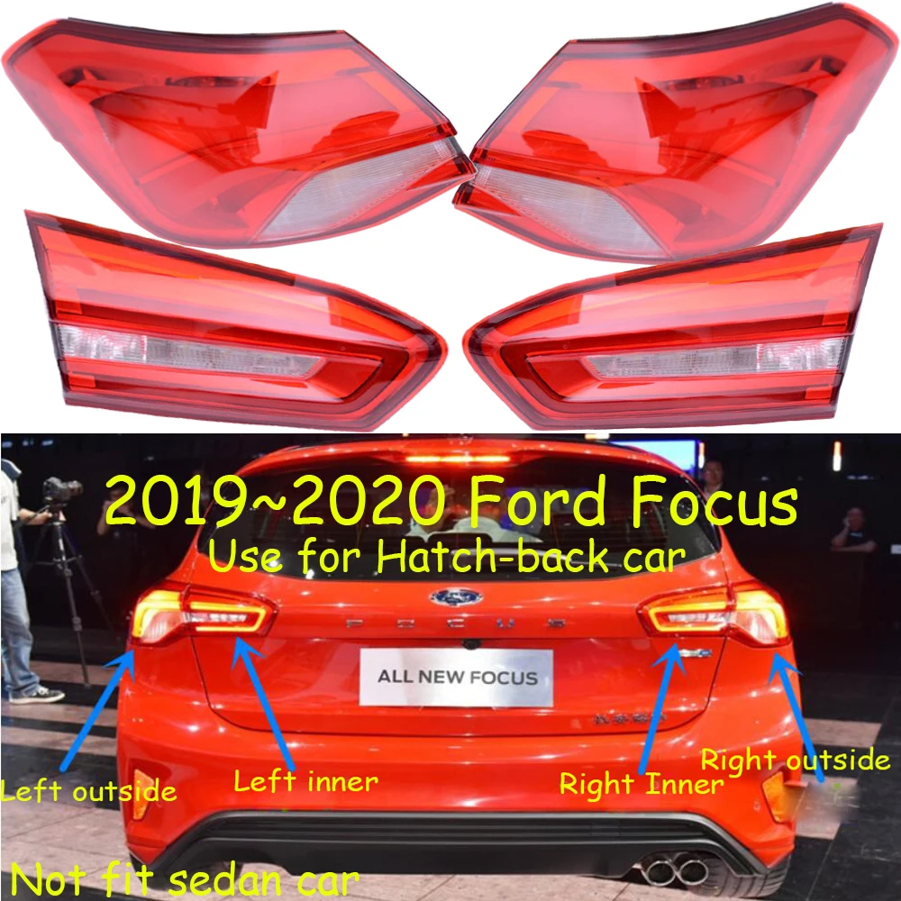

1pcs car bupmer taillight for Focus rear light brake 2019 2020year LED car accessories taillamp for Focus rear light