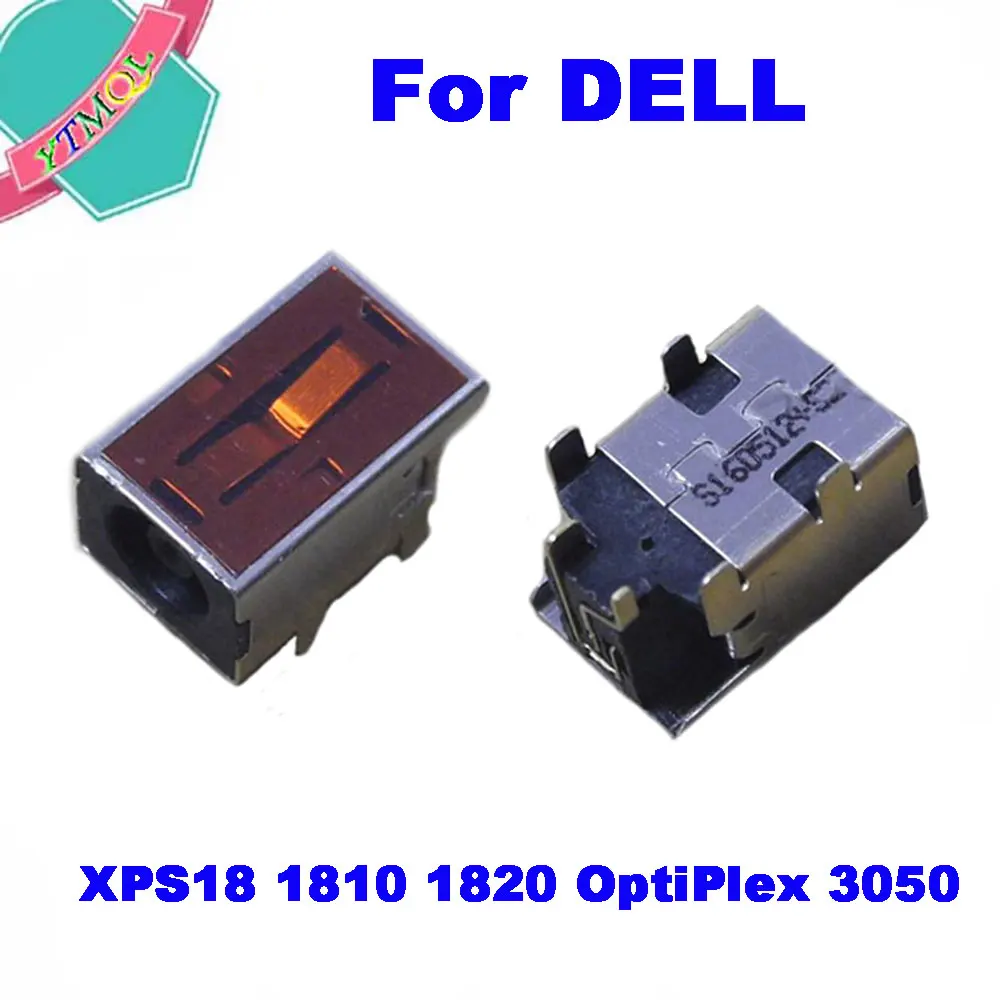 1-5Pcs Portatil Dc Power Jack Cabo Conector Para For Dell  XPS18 1810 1820 OptiPlex 3050