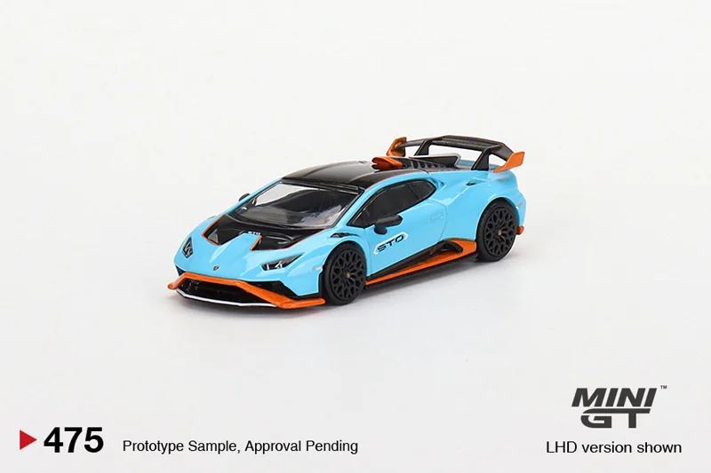 MINIGT 1: 64 Maverick LP610 EVO STO alloy car model 475#