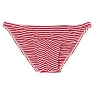 

Mens String Bikini Skin Friendly Cotton Breathable Comfy Sports Panties Youth Stripe Sweat-absorbing Gay Sexy Bulge Pouch Briefs